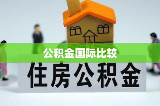 虹口公积金国际比较