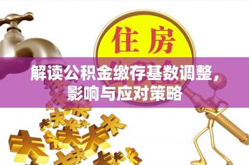 虹口解读公积金缴存基数调整，影响与应对策略